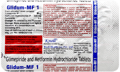 Glidum Mf 1 Tablet 10 Glidum Mf 1 Tablet 10