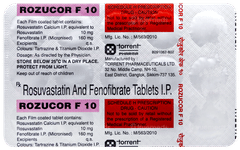 Rozucor F 10 Tablet 15