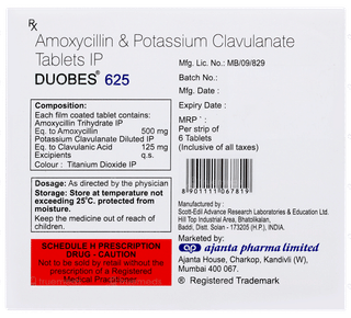 Duobes 625 Tablet 6