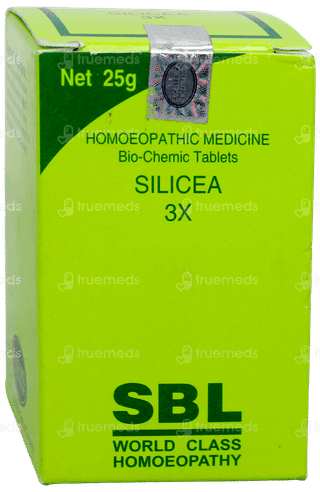 Sbl Silicea 3X Biochemic Tablet 25Gm