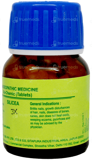 Sbl Silicea 3X Biochemic Tablet 25Gm