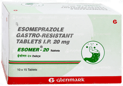 Esomer 20 Tablet 15
