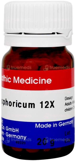 Dr Reckeweg Kali Phosphoricum 12x Biochemic Tablet 20gm