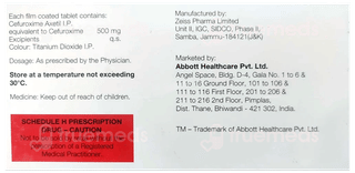 Saferoxim 500 Tablet 4