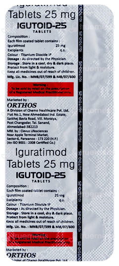 Igutoid 25 Tablet 10 Igutoid 25 Tablet 10