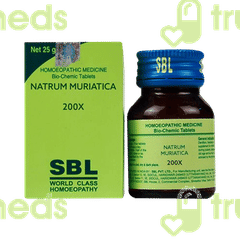 Sbl Natrum Muriaticum 200X Biochemic Tablet 25Gm Sbl Natrum Muriaticum 200X Biochemic Tablet 25Gm