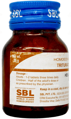 Sbl Hekla Lava 3x Trituration Tablet 25gm Sbl Hekla Lava 3x Trituration Tablet 25gm