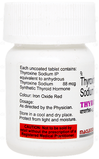 Thyrox 88 Tablet 120