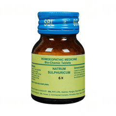 Sbl Natrum Sulphurica 6x Biochemic Tablet 25gm