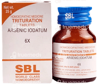 Sbl Arsenic Iodatum 6x Trituration Tablet 25 GM