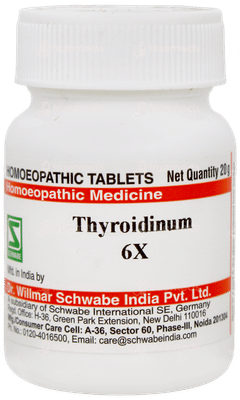 Dr Willmar Schwabe Thyroidinum 6x Tablet 20gm