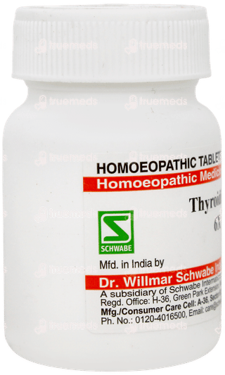 Dr Willmar Schwabe Thyroidinum 6X Tablet 20Gm