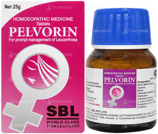 Sbl Pelvorin Tablet 25gm