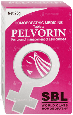Sbl Pelvorin Tablet 25gm