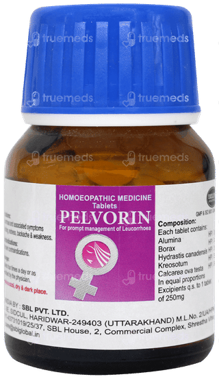 Sbl Pelvorin Tablet 25gm