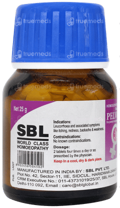 Sbl Pelvorin Tablet 25gm