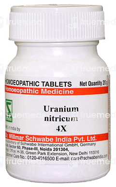 Dr Willmar Schwabe Uranium Nitricum 4x Tablet 20gm