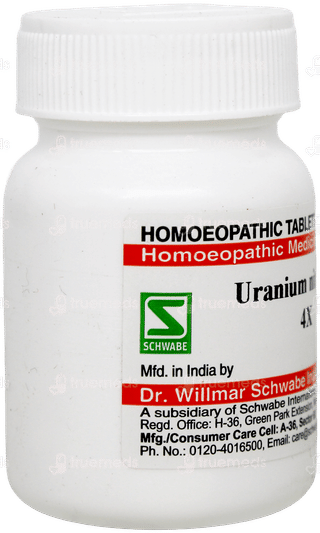 Dr Willmar Schwabe Uranium Nitricum 4x Tablet 20gm