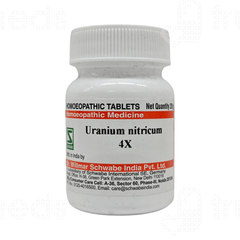 Dr Willmar Schwabe Uranium Nitricum 4x Tablet 20gm
