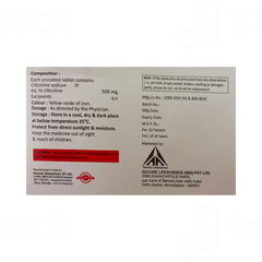 Neutolen 500 Mg Tablet 10 Neutolen 500 Mg Tablet 10