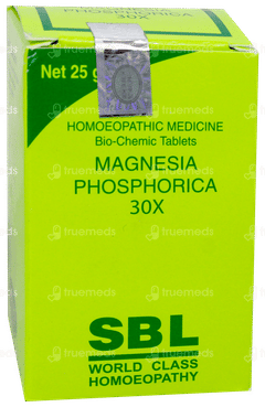 Sbl Magnesia Phosphorica 30X Biochemic Tablet 25Gm
