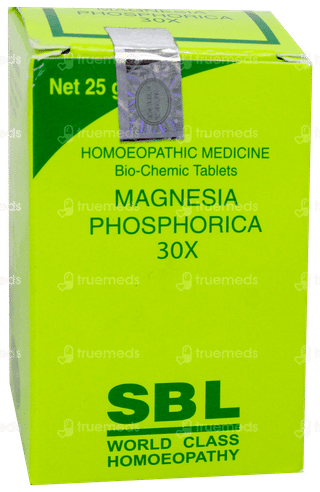 Sbl Magnesia Phosphorica 30X Biochemic Tablet 25Gm