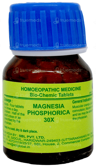 Sbl Magnesia Phosphorica 30X Biochemic Tablet 25Gm