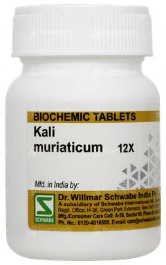 Sbl Kali Muriaticum 12x Biochemic Tablet 25gm