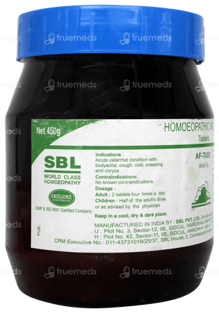 Sbl Af Tabs Tablet 450gm