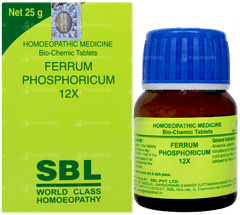 Sbl Ferrum Phosphoricum 12x Biochemic Tablet 25gm