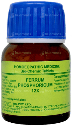 Sbl Ferrum Phosphoricum 12x Biochemic Tablet 25gm