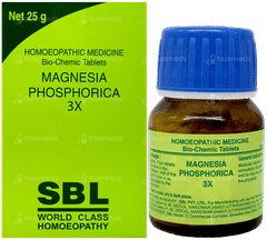 Sbl Magnesia Phosphorica 3x Biochemic Tablet 25gm
