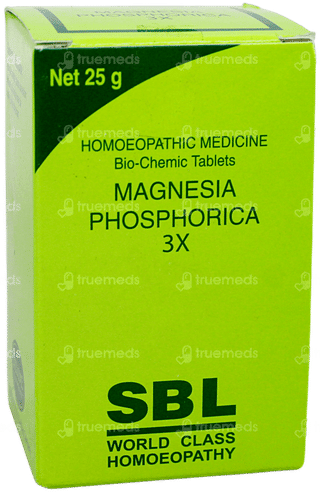 Sbl Magnesia Phosphorica 3x Biochemic Tablet 25gm
