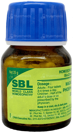 Sbl Magnesia Phosphorica 3x Biochemic Tablet 25gm