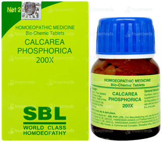 Sbl Calcarea Phosphorica 200x Biochemic Tablet 25gm