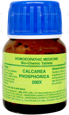 Sbl Calcarea Phosphorica 200x Biochemic Tablet 25gm