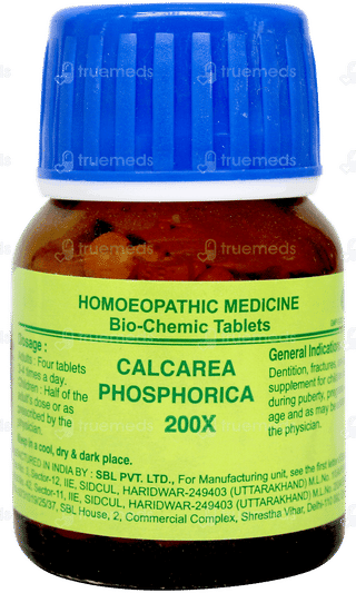 Sbl Calcarea Phosphorica 200x Biochemic Tablet 25gm