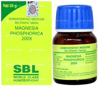 Sbl Magnesia Phosphorica 200x Biochemic Tablet 25gm