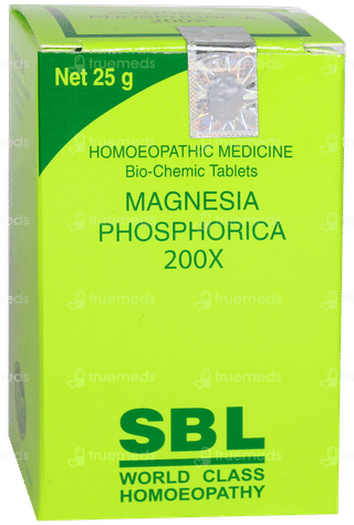 Sbl Magnesia Phosphorica 200x Biochemic Tablet 25gm