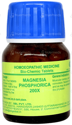 Sbl Magnesia Phosphorica 200x Biochemic Tablet 25gm