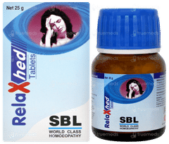 Sbl Relaxhed Tablet 25gm