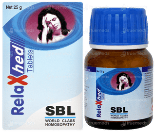 Sbl Relaxhed Tablet 25gm