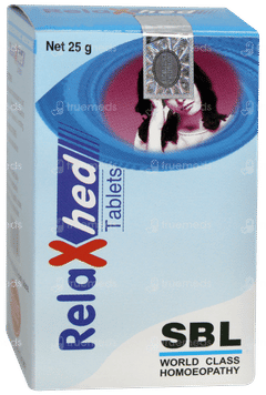Sbl Relaxhed Tablet 25gm