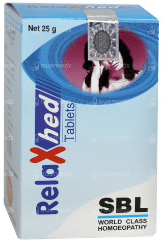 Sbl Relaxhed Tablet 25gm