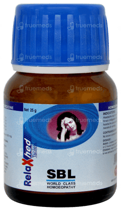 Sbl Relaxhed Tablet 25gm