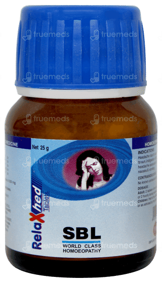 Sbl Relaxhed Tablet 25gm