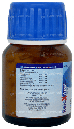 Sbl Relaxhed Tablet 25gm