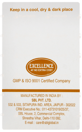 Sbl Ferrum Picricum 3x Trituration Tablet 25gm