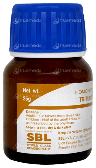 Sbl Ferrum Picricum 3x Trituration Tablet 25gm