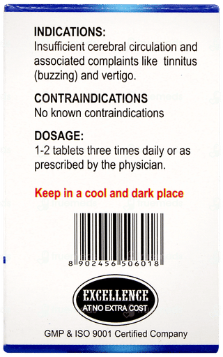 Sbl Ginkgo Biloba 1x Tablet 25 GM